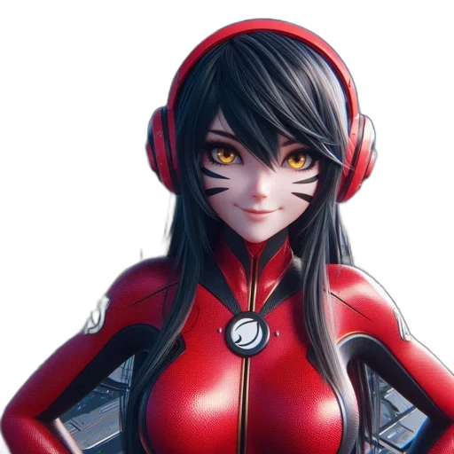 robot, mask, face, jacket, concept art, anime, comic book art, fantasy art transparent PNG cut-out