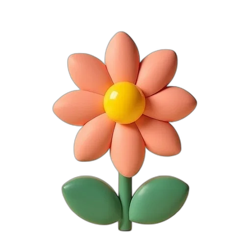 flower, jewelry, crown, staff, 3d render, photorealistic, concept art, pixel art transparent PNG cut-out