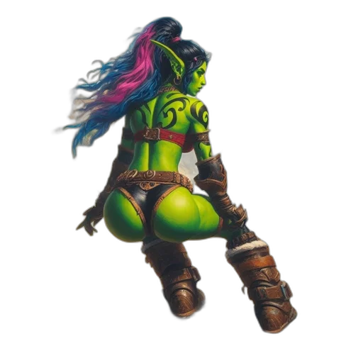 weapon, staff, concept art, fantasy art, pixel art, 3d render, green, neon transparent PNG cut-out