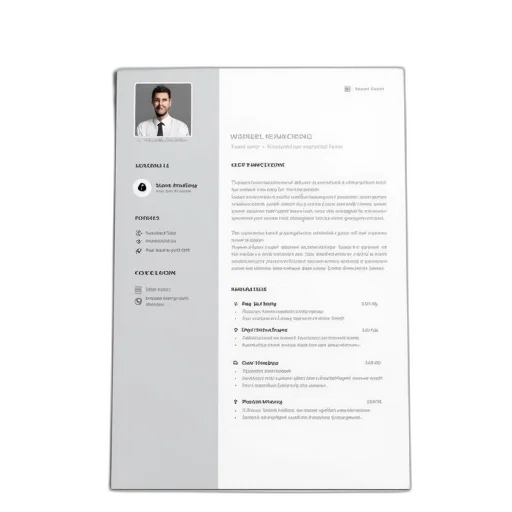 staff, creative, resume, template transparent PNG cut-out