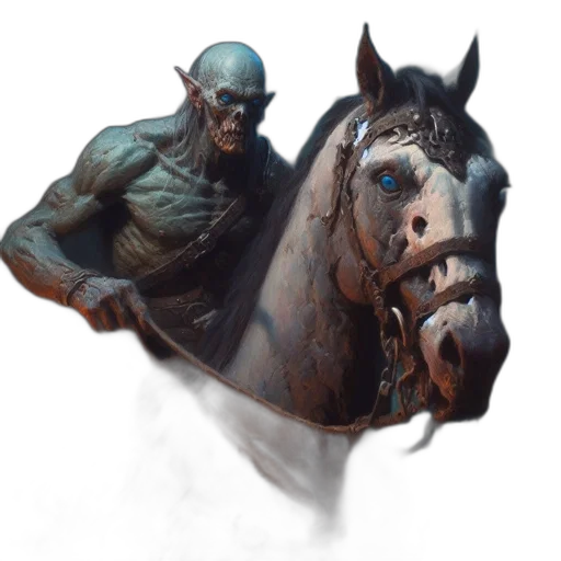 creature, animal, mask, face, concept art, fantasy art, photorealistic, comic book art transparent PNG cut-out