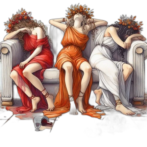 dress, concept art, photorealistic, fire, red, colorful, earth tones, three transparent PNG cut-out
