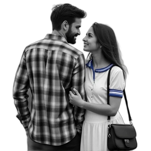 dress, jacket, photorealistic, pencil sketch, concept art, oil painting, fog, forest transparent PNG cut-out