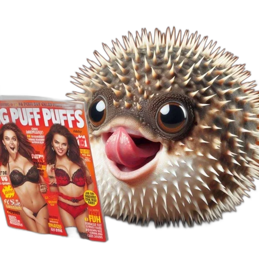 creature, animal, food, weapon, fire, humorous, image, magazine transparent PNG cut-out