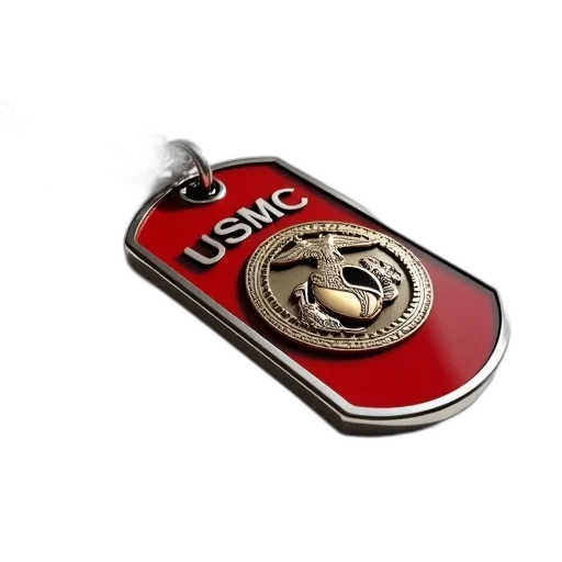 jewelry, car, close-up, shiny, silver, usmc, dog, tag transparent PNG cut-out