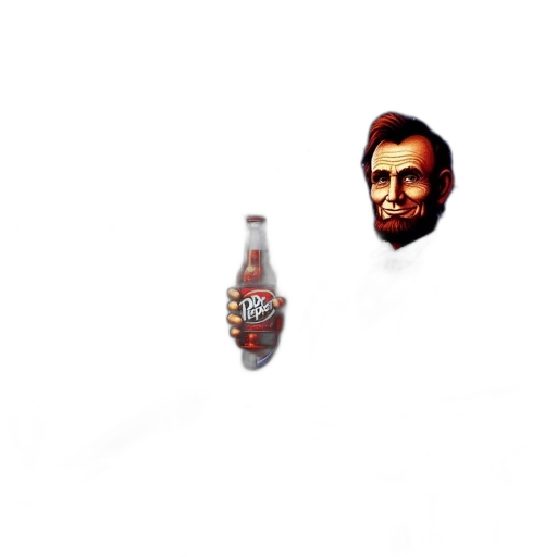bottle, face, weapon, food, photorealistic, pixel art, 3d render, concept art transparent PNG cut-out