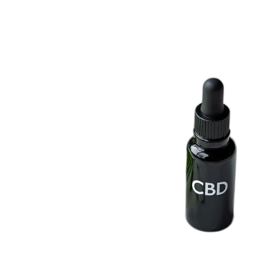 bottle, close-up, image, cannabis, plant, green, leaves, black transparent PNG cut-out