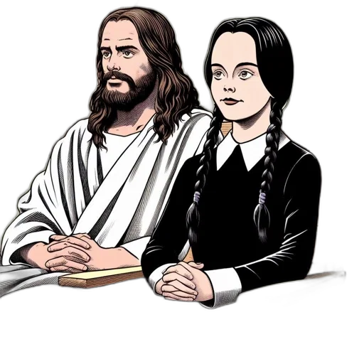 cartoon, comic book art, pixel art, concept art transparent PNG cut-out