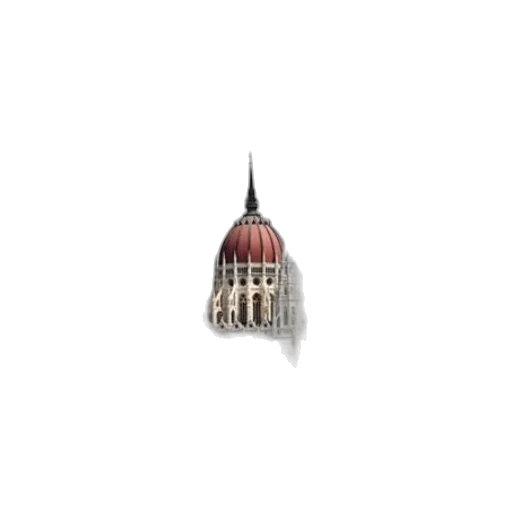umbrella, building, crown, jewelry, 3d render, photorealistic, concept art, pixel art transparent PNG cut-out