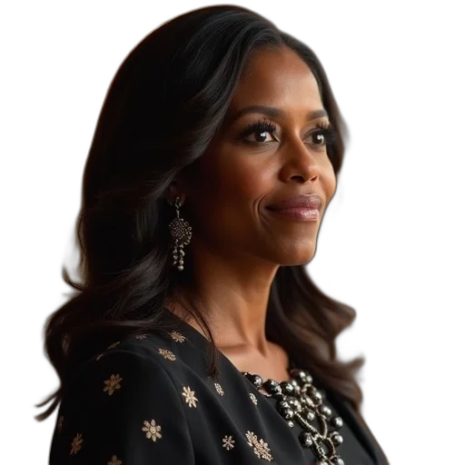 dress, michelle, obama, president, magnet transparent PNG cut-out