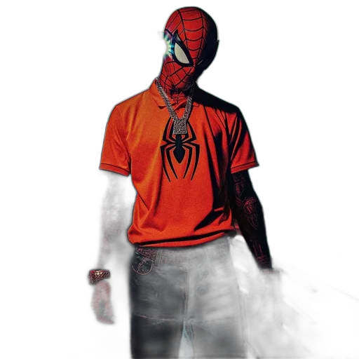 mask, animal, concept art, comic book art, 3d render, pixel art, red, person transparent PNG cut-out