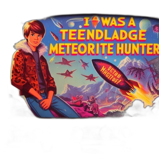 concept art, comic book art, outer space, old-style, television, set, vintage, rocket-boy transparent PNG cut-out