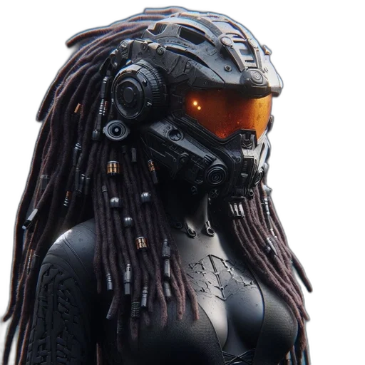 mask, robot, creature, concept art transparent PNG cut-out