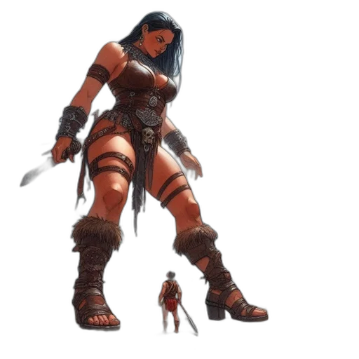 weapon, staff, creature, concept art, fantasy art, pixel art, 3d render, earth tones transparent PNG cut-out