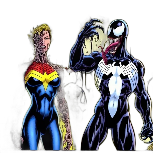 comic book art, concept art, cartoon, fantasy art, woman, transforms, while, donning transparent PNG cut-out