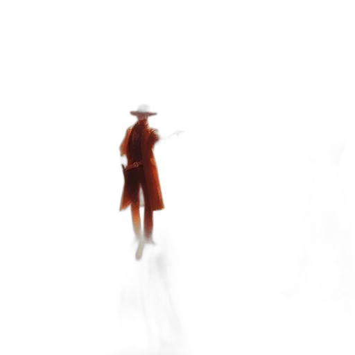 hat, robot, staff, sword, concept art, pixel art, 3d render, comic book art transparent PNG cut-out