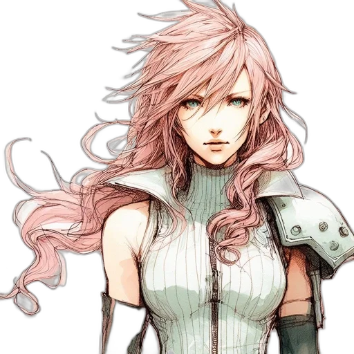 weapon, hair, watercolor, concept art, fantasy art, pixel art, pastel, monochrome transparent PNG cut-out