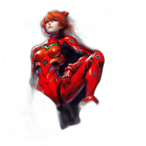 robot, dress, face, weapon, concept art, comic book art, fantasy art, 3d render transparent PNG cut-out