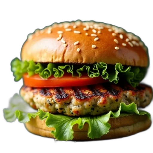 food, animal, photorealistic, 3d render, close-up, image, sandwich, grilled transparent PNG cut-out