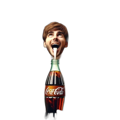 bottle, food, staff, weapon, 3d render, pixel art, concept art, photorealistic transparent PNG cut-out