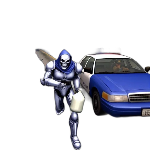 car, robot, weapon, concept art, 3d render, comic book art, pixel art, underwater transparent PNG cut-out