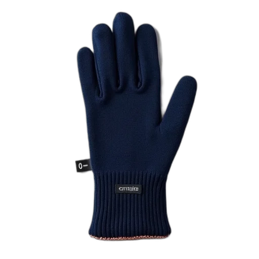 product, shot, line, thin, knit, work, glove, one transparent PNG cut-out