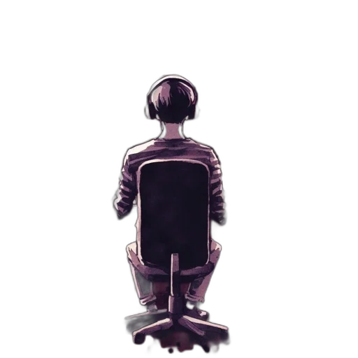 robot, staff, jacket, hat, pixel art, concept art, cartoon, comic book art transparent PNG cut-out