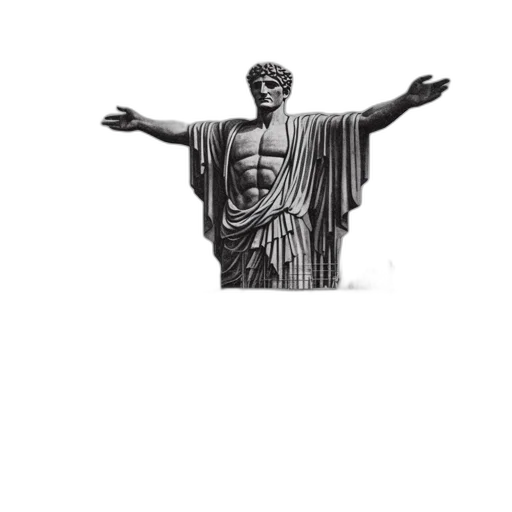 staff, sword, dress, face, vaporwave, 3d render, pixel art, photorealistic transparent PNG cut-out