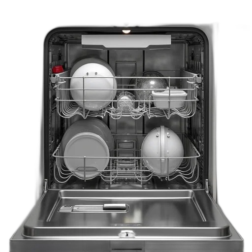 dishwasher, inoxoral, stainless, steel transparent PNG cut-out