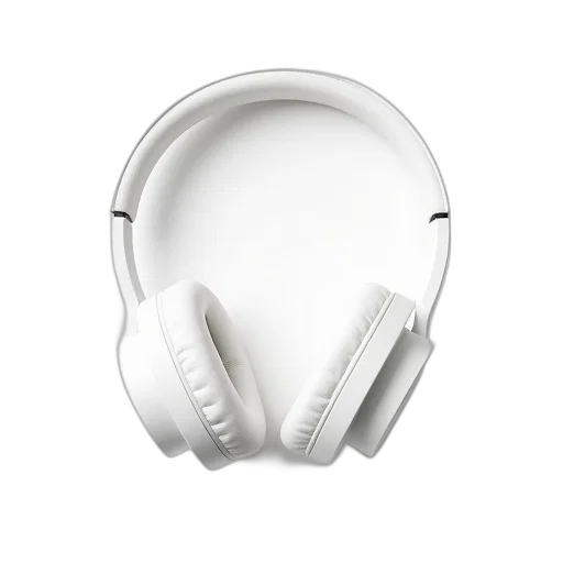 jewelry, white, casque, audio transparent PNG cut-out