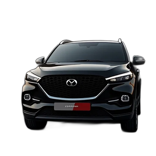 car, 3d render, black, suv, shiny, finish, parked, smooth transparent PNG cut-out