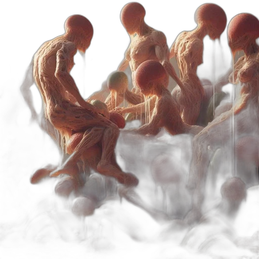 concept art, 3d render, photorealistic, fantasy art, fog, underwater, outer space, fire transparent PNG cut-out