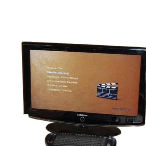 furniture, staff, 3d render, samsung, television, displaying, menu, options transparent PNG cut-out