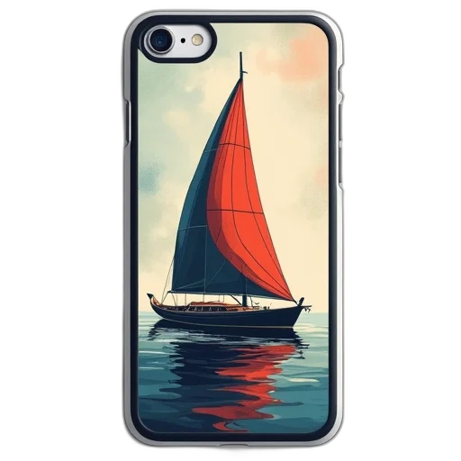 photorealistic, abstract, sailing, boat transparent PNG cut-out