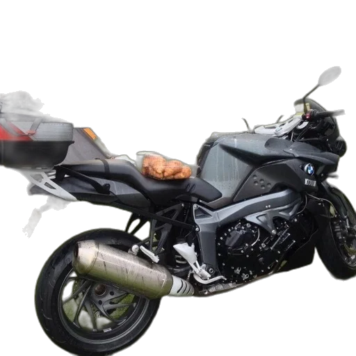 3d render, photorealistic, concept art, bmw, motorcycle, parked, front, tent transparent PNG cut-out