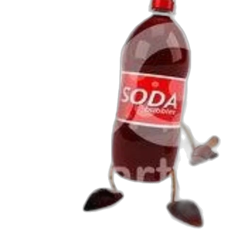 bottle, robot, food, staff, 3d render, concept art, photorealistic, pixel art transparent PNG cut-out