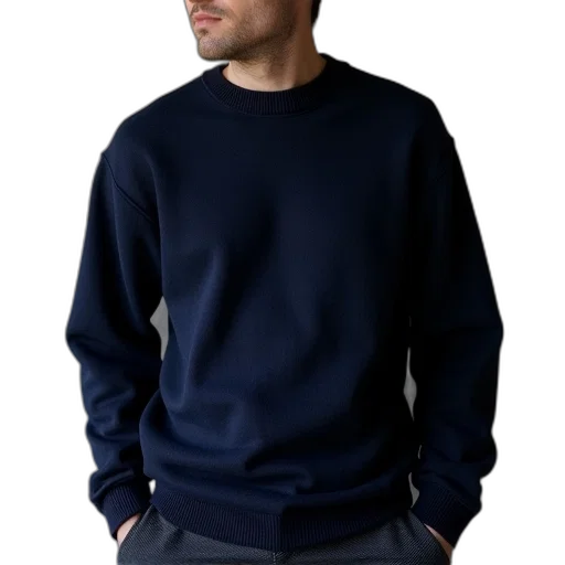 jacket, staff, face, 3d render, photorealistic, concept art, blue, monochrome transparent PNG cut-out