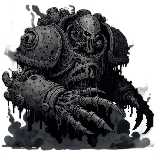 creature, robot, weapon, animal, concept art, fantasy art, comic book art, 3d render transparent PNG cut-out