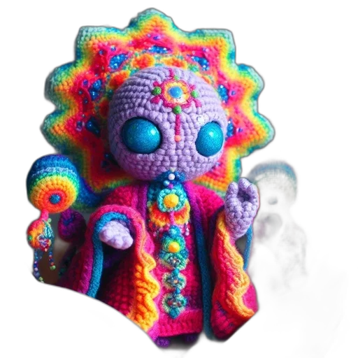 mask, creature, jacket, robot, concept art, pixel art, 3d render, colorful transparent PNG cut-out