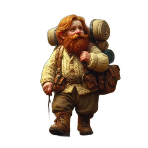 staff, concept art, fantasy art, 3d render, pixel art, autumnal, forest, dwarf-like transparent PNG cut-out