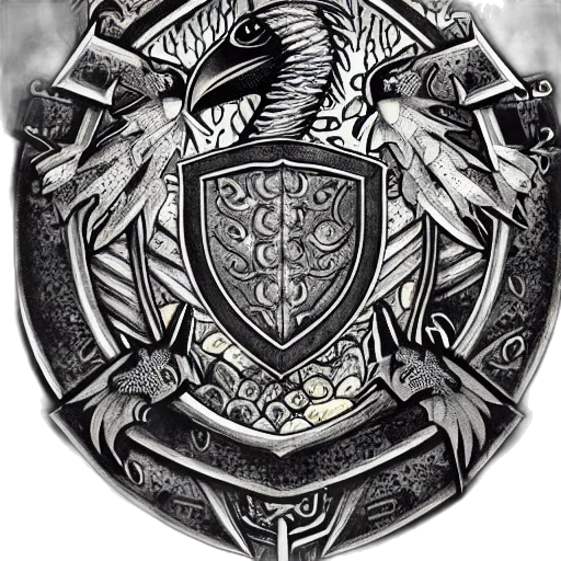 dragon, crown, jewelry, sword transparent PNG cut-out