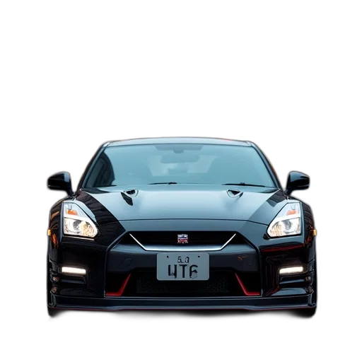 car, 3d render, photorealistic, nissan transparent PNG cut-out