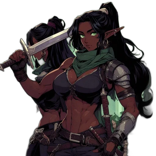 weapon, staff, sword, fantasy art, concept art, comic book art, pixel art, green transparent PNG cut-out
