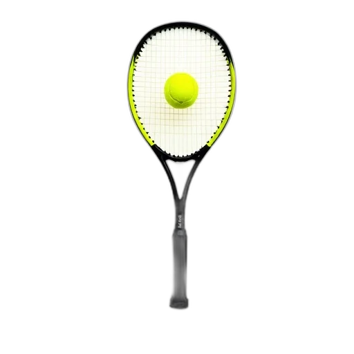 weapon, staff, 3d render, photorealistic, tennis, racket, black, yellow transparent PNG cut-out