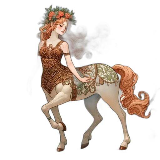 dress, dragon, fantasy art, concept art, watercolor, pixel art, earth tones, woman transparent PNG cut-out