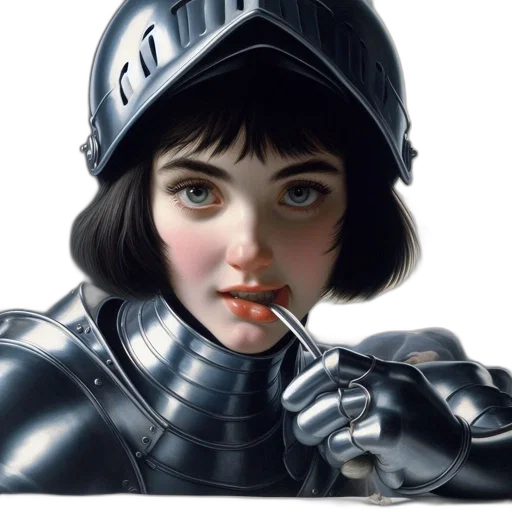 robot, face, weapon, jacket, photorealistic, concept art, comic book art, cyberpunk transparent PNG cut-out