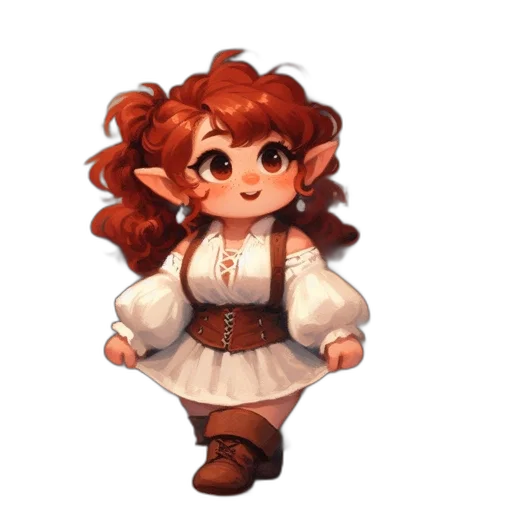 staff, dress, pixel art, concept art, fantasy art, watercolor, red, animated transparent PNG cut-out