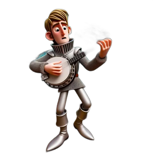 staff, robot, jacket, 3d render, concept art, cartoon, fantasy art, animated transparent PNG cut-out