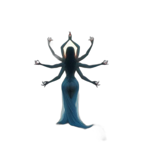 dress, creature, hair, crown, concept art, fantasy art, 3d render, pixel art transparent PNG cut-out