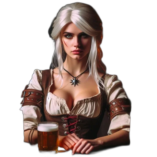 face, dress, crown, jewelry, fantasy art, pixel art, photorealistic, concept art transparent PNG cut-out